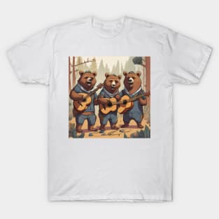 Bear Singing Band T-Shirt